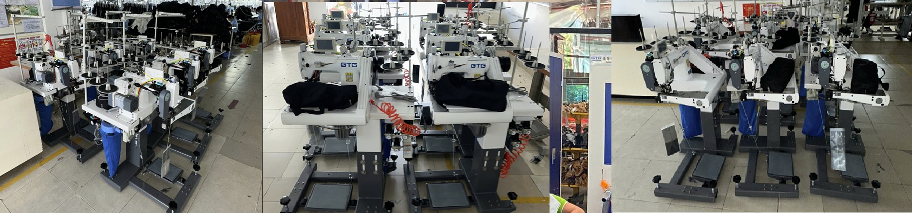 Giang Thành lắp đặt và bàn giao hệ thống máy cuốn ống quần jean tự động cho nhà máy thuộc Tập đoàn PPJ