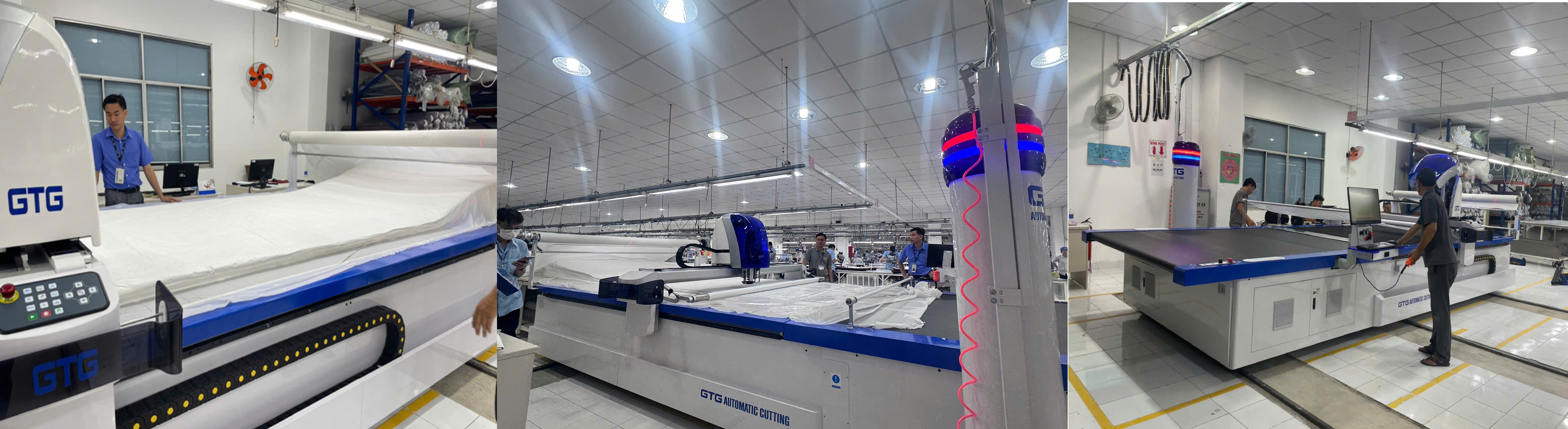 Giang Thành Lắp Đặt Và Bàn Giao Hệ Thống Máy Cắt Vải Tự Động Cho Nhà Máy Nam Quang – Công Ty May Kim Thành Tại Củ Chi