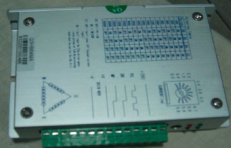 The driver controls the stepper motor of the Hipo plotter.