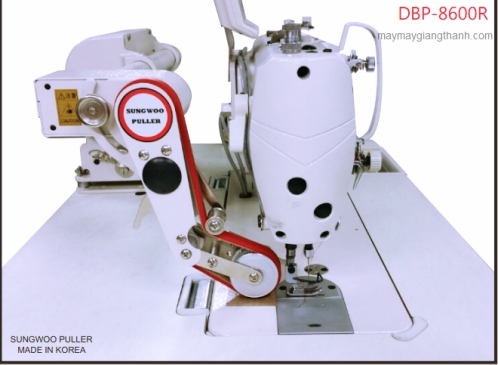 The Sungwoo Puller DBP-8600R is a single-needle, double-needle sewing machine puller.