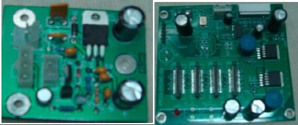 The motherboard is the main circuit board of a computer or a printer schematic.