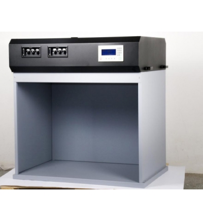 Fabric color inspection cabinet for garment industry