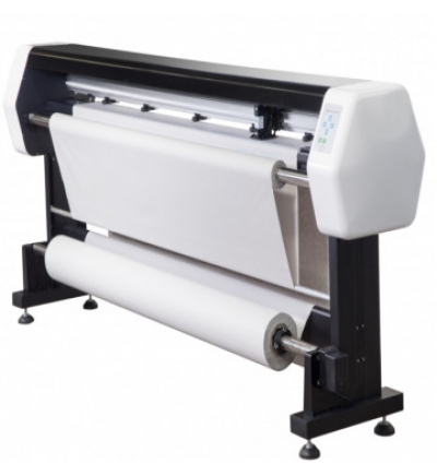 The HP45 dual-head inkjet plotter prints diagrams with a width of 1.90 meters.