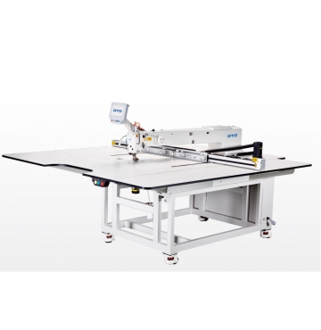 Large format laser-programmed sewing machine GTG 90x130.