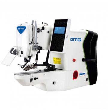 Electronic button sewing machine